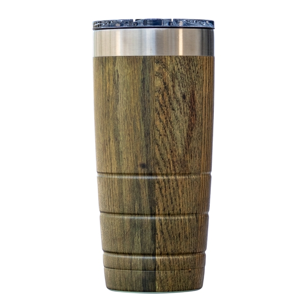 Leakproof 22 oz Bison Tumbler - Wood Grain series - Leakproof 22 oz Bison Tumbler - Wood Grain series - Image 4 of 11