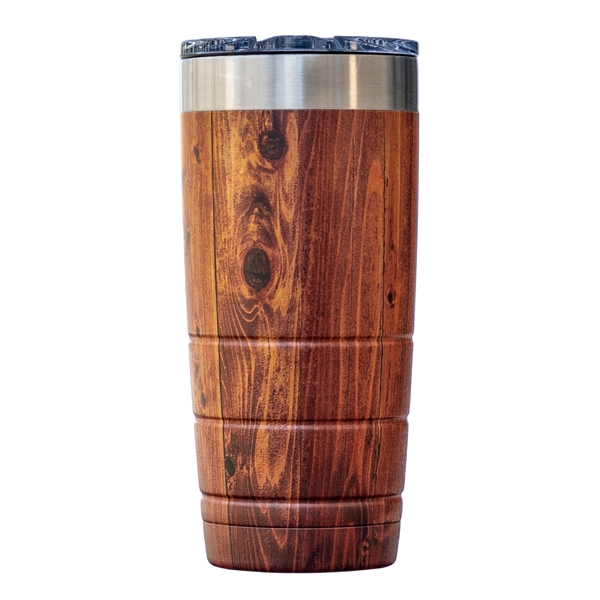 Leakproof 22 oz Bison Tumbler - Wood Grain series - Leakproof 22 oz Bison Tumbler - Wood Grain series - Image 1 of 11