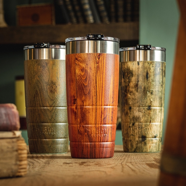 Leakproof 22 oz Bison Tumbler - Wood Grain series - Leakproof 22 oz Bison Tumbler - Wood Grain series - Image 0 of 11