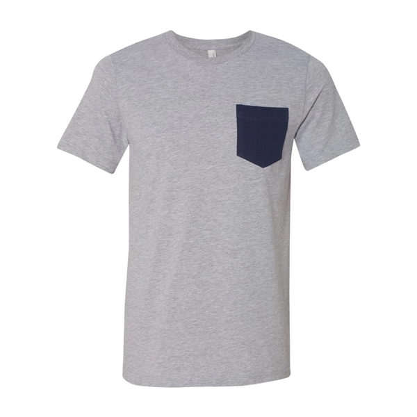BELLA + CANVAS Jersey Henley - BELLA + CANVAS Jersey Henley - Image 13 of 27
