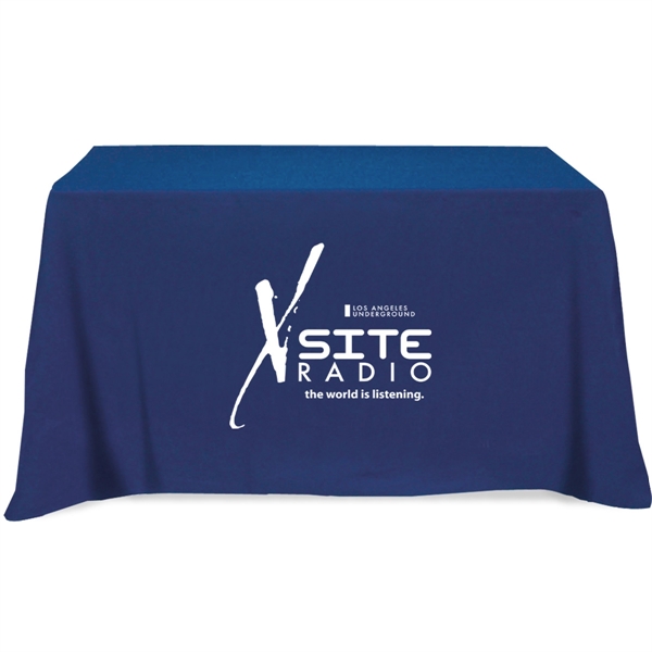 Flat 3-sided Table Cover - fits 4 foot standard table - Flat 3-sided Table Cover - fits 4 foot standard table - Image 5 of 8