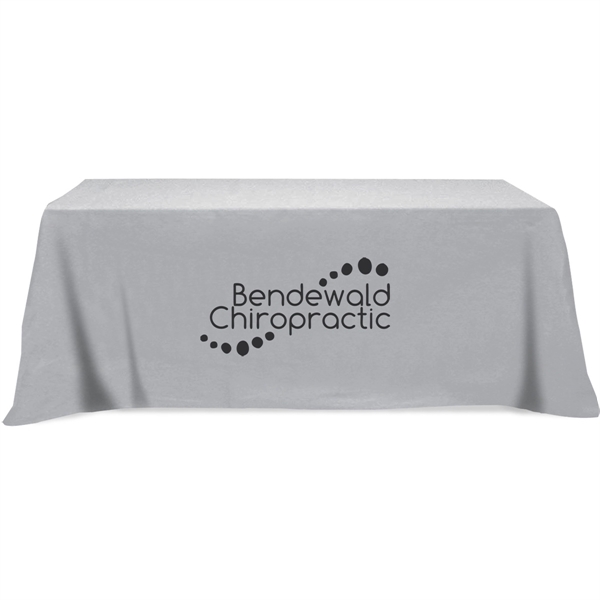 Flat 3-sided Table Cover - fits 8 foot standard table - Flat 3-sided Table Cover - fits 8 foot standard table - Image 3 of 9