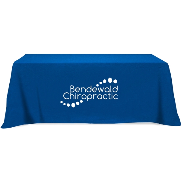Flat 3-sided Table Cover - fits 8 foot standard table - Flat 3-sided Table Cover - fits 8 foot standard table - Image 8 of 9