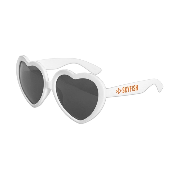 Heart Shaped Sunglasses - Heart Shaped Sunglasses - Image 4 of 4