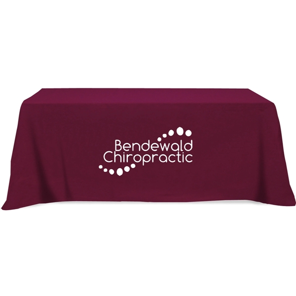 Flat 4-sided Table Cover - fits 8 foot standard table - Flat 4-sided Table Cover - fits 8 foot standard table - Image 1 of 8