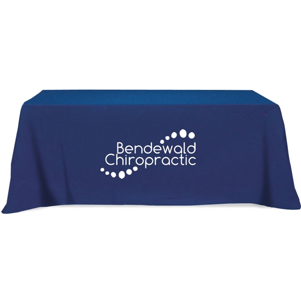 Flat 4-sided Table Cover - fits 8 foot standard table - Flat 4-sided Table Cover - fits 8 foot standard table - Image 4 of 8