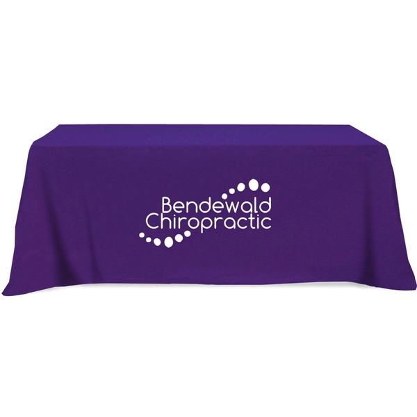 Flat 4-sided Table Cover - fits 8 foot standard table - Flat 4-sided Table Cover - fits 8 foot standard table - Image 5 of 8