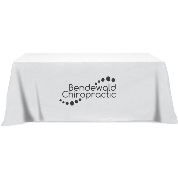 Flat 4-sided Table Cover - fits 8 foot standard table - Flat 4-sided Table Cover - fits 8 foot standard table - Image 8 of 8