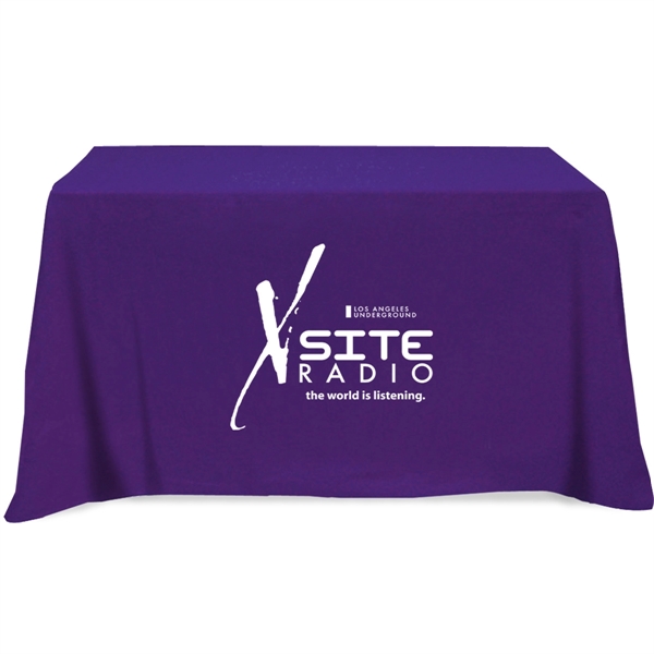 Flat 4-sided Table Cover - fits 4 foot standard table - Flat 4-sided Table Cover - fits 4 foot standard table - Image 5 of 8