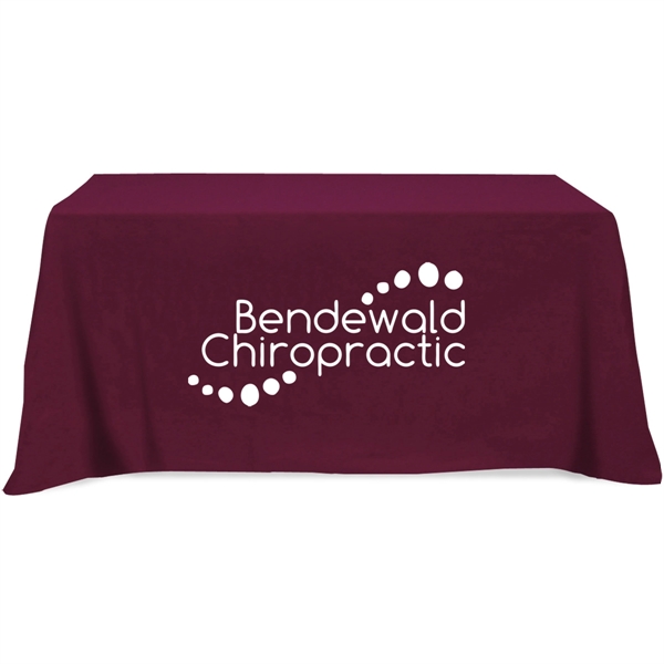 Flat 4-sided Table Cover - fits 6 foot standard table - Flat 4-sided Table Cover - fits 6 foot standard table - Image 2 of 9