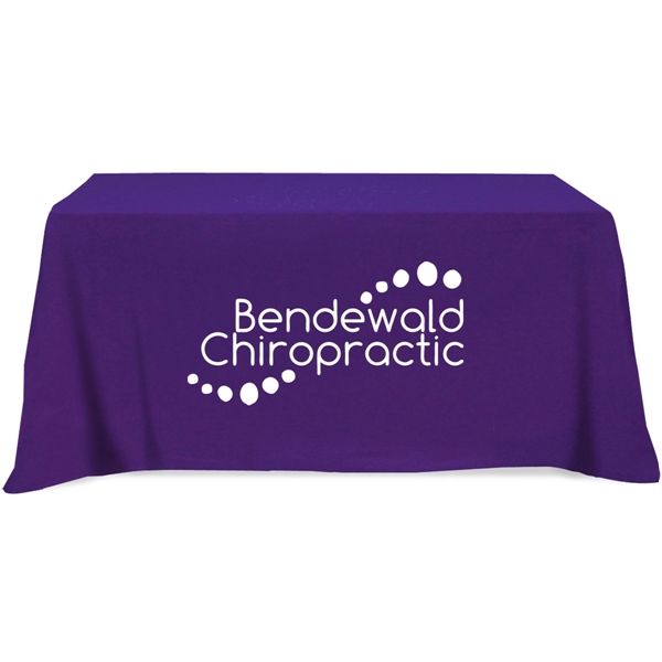 Flat 4-sided Table Cover - fits 6 foot standard table - Flat 4-sided Table Cover - fits 6 foot standard table - Image 6 of 9
