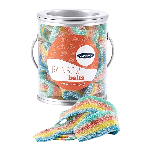 Summer Candy Pail With Rainbow Sour Bites (1.6 oz.) - Summer Candy Pail With Rainbow Sour Bites (1.6 oz.) - Image 0 of 1