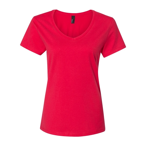 Hanes Perfect-T Women's V-Neck T-Shirt - Hanes Perfect-T Women's V-Neck T-Shirt - Image 26 of 53