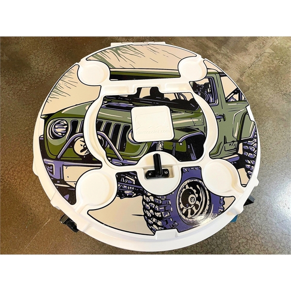 The Clam Cooler Decal