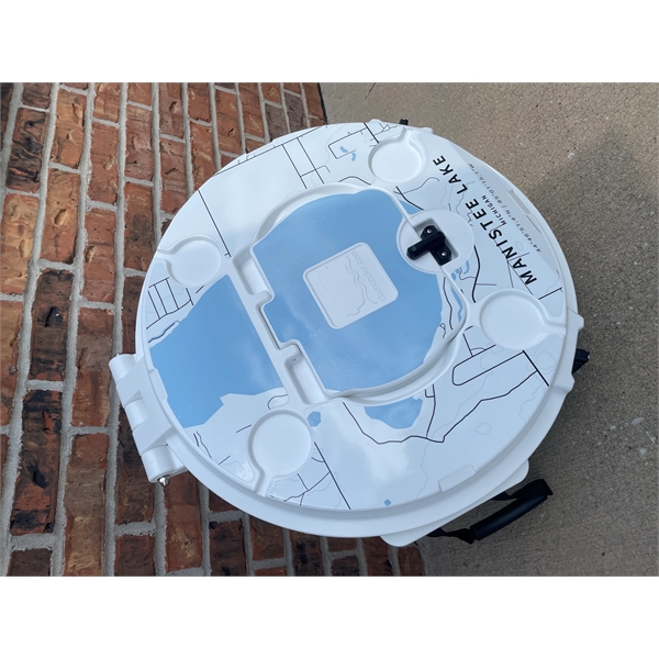 The Clam Cooler Decal