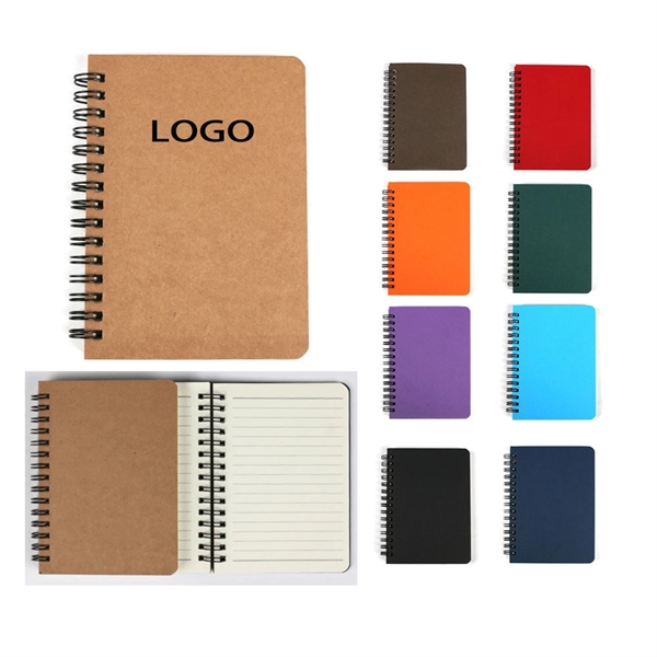 A6 5.6" x 4" Spiral Notebook 100 Pages - A6 5.6" x 4" Spiral Notebook 100 Pages - Image 0 of 2
