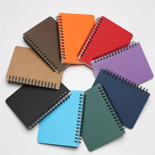 A6 5.6" x 4" Spiral Notebook 100 Pages - A6 5.6" x 4" Spiral Notebook 100 Pages - Image 1 of 2