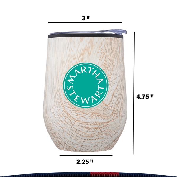 12 oz. Zaden Stemless Wine Glasses - 12 oz. Zaden Stemless Wine Glasses - Image 2 of 5