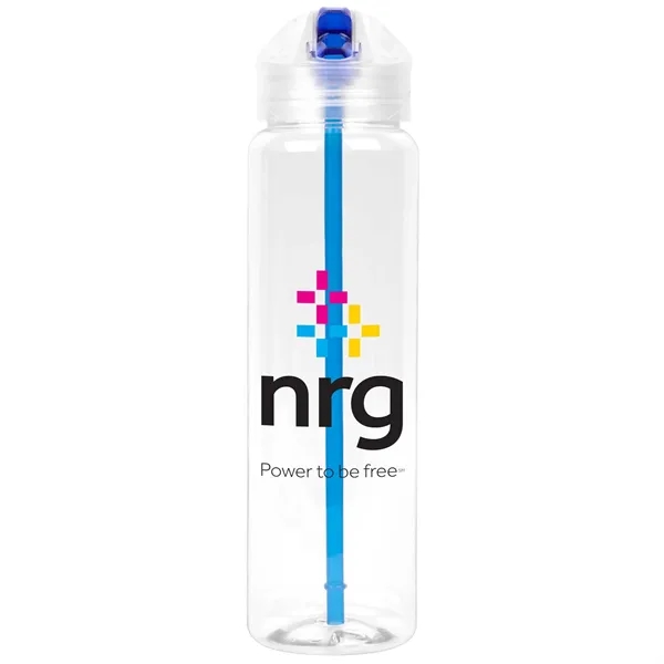 Recyclable Sports Bottle with Flip-Up Lid - 32oz. - Recyclable Sports Bottle with Flip-Up Lid - 32oz. - Image 2 of 8