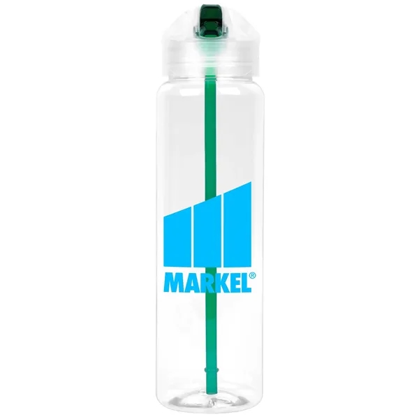 Recyclable Sports Bottle with Flip-Up Lid - 32oz. - Recyclable Sports Bottle with Flip-Up Lid - 32oz. - Image 4 of 8