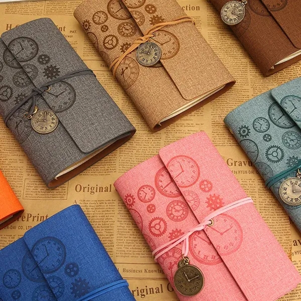 A6 Retro Vintage Loose-leaf Notebook - A6 Retro Vintage Loose-leaf Notebook - Image 1 of 3