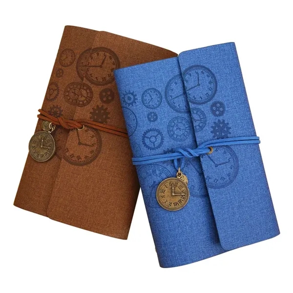 A6 Retro Vintage Loose-leaf Notebook - A6 Retro Vintage Loose-leaf Notebook - Image 2 of 3