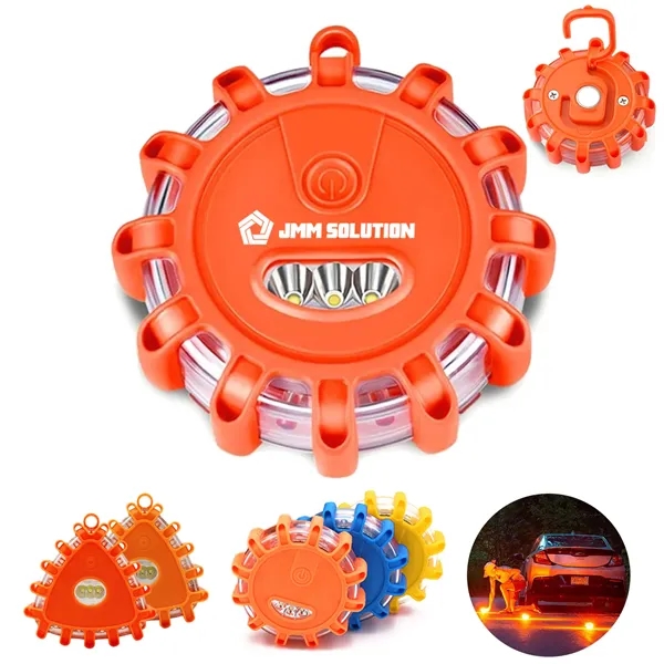 Magnetic LED Road Flares Safety - Magnetic LED Road Flares Safety - Image 0 of 0