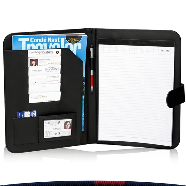 Qixey Leatherette Portfolios - Qixey Leatherette Portfolios - Image 1 of 3