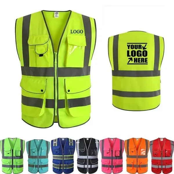 Reflective Safety Vest - Reflective Safety Vest - Image 0 of 2