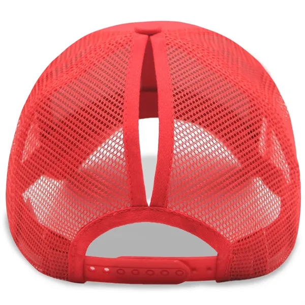 Ponytail Trucker Cap - Ponytail Trucker Cap - Image 3 of 9