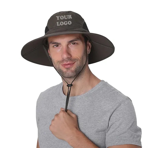 Unisex Fishing Sun Hat - Unisex Fishing Sun Hat - Image 1 of 7