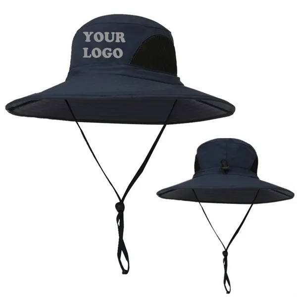 Unisex Fishing Sun Hat - Unisex Fishing Sun Hat - Image 3 of 7