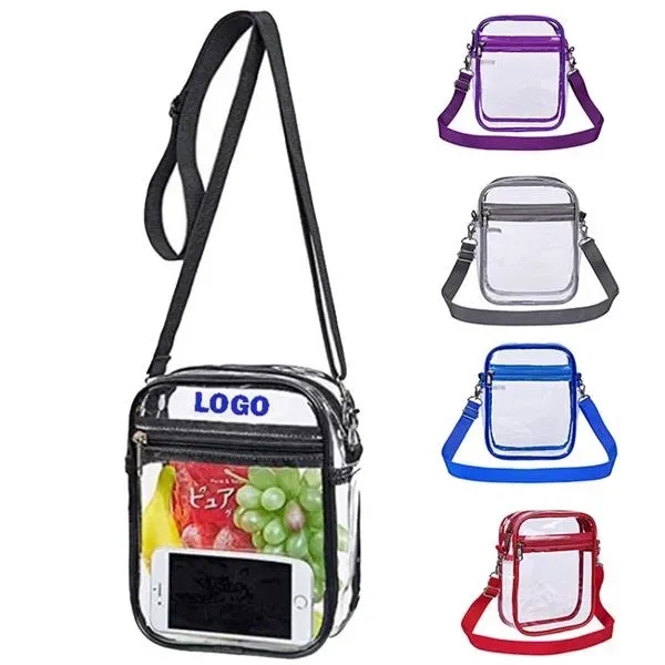 Clear Crossbody Bag - Clear Crossbody Bag - Image 0 of 2