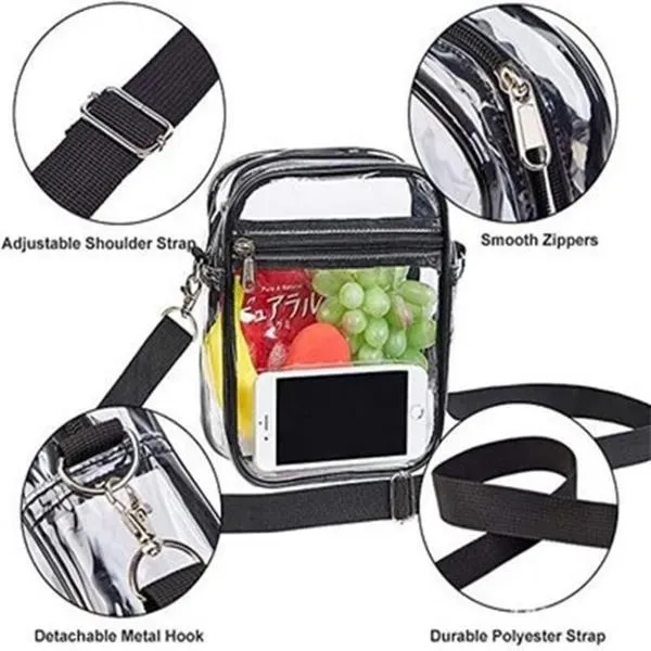 Clear Crossbody Bag - Clear Crossbody Bag - Image 1 of 2