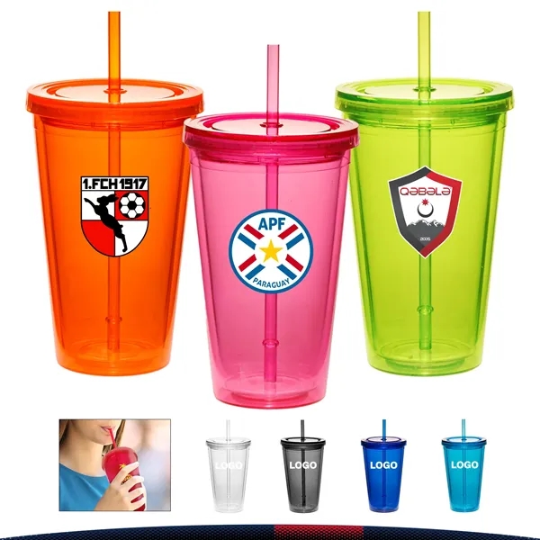16 oz. Cocil Acrylic Tumblers - 16 oz. Cocil Acrylic Tumblers - Image 0 of 10