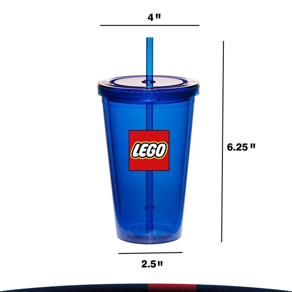 16 oz. Cocil Acrylic Tumblers - 16 oz. Cocil Acrylic Tumblers - Image 2 of 10