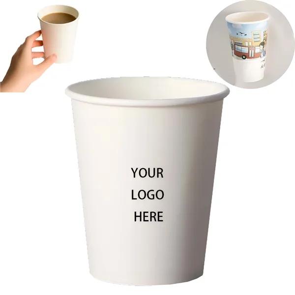 Custom Disposable Paper Coffee Cups - Custom Disposable Paper Coffee Cups - Image 0 of 4