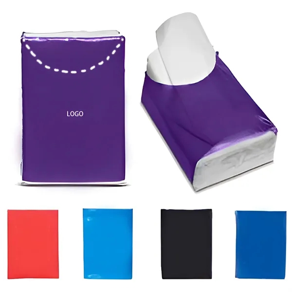Custom Pocket Packs Facial Tissues - Custom Pocket Packs Facial Tissues - Image 0 of 3