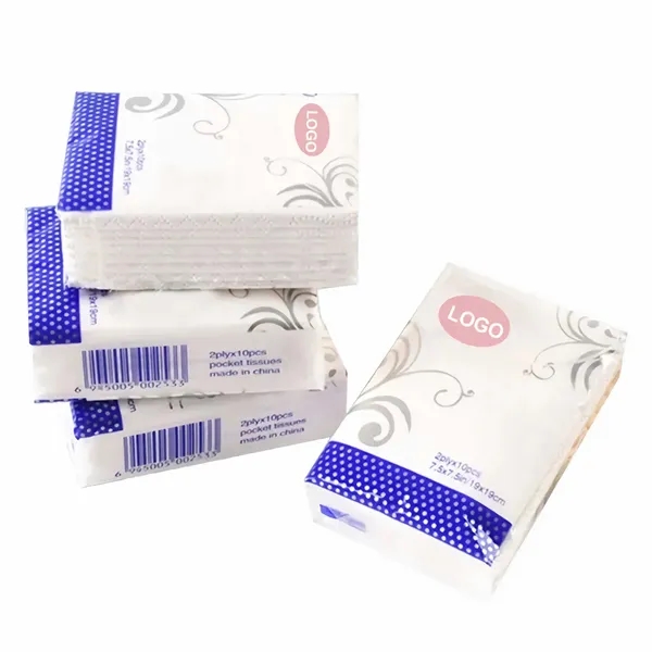 Custom Pocket Packs Facial Tissues - Custom Pocket Packs Facial Tissues - Image 2 of 3