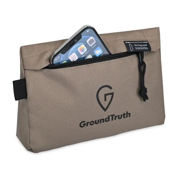 Renew AWARE™ rPET Zippered Pouch - Renew AWARE™ rPET Zippered Pouch - Image 10 of 11