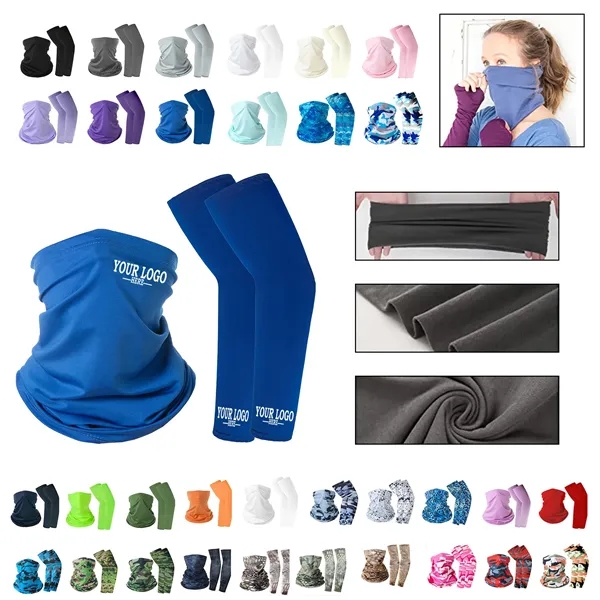 Headwear Bandana Sleeve Cover Set - Headwear Bandana Sleeve Cover Set - Image 0 of 8