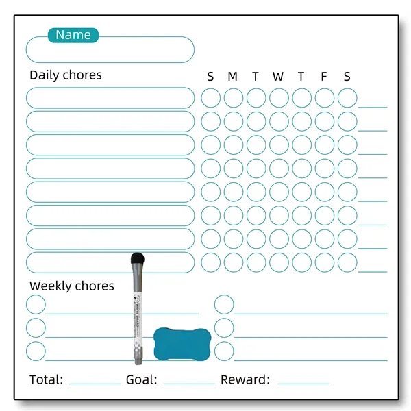 Magnetic Monthly Calendar - Magnetic Monthly Calendar - Image 5 of 5