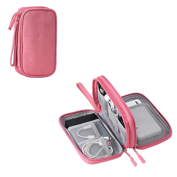 Accessories Cable Organizer Travel Carry Bag - Accessories Cable Organizer Travel Carry Bag - Image 2 of 9