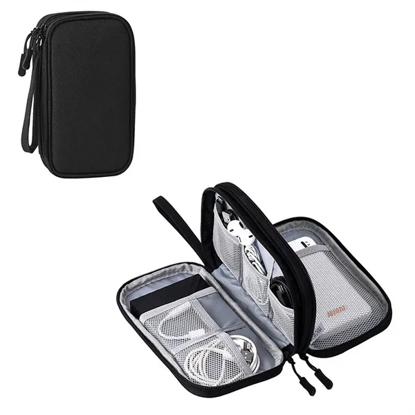 Accessories Cable Organizer Travel Carry Bag - Accessories Cable Organizer Travel Carry Bag - Image 4 of 9