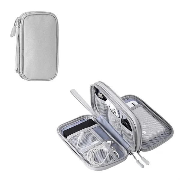 Accessories Cable Organizer Travel Carry Bag - Accessories Cable Organizer Travel Carry Bag - Image 5 of 9