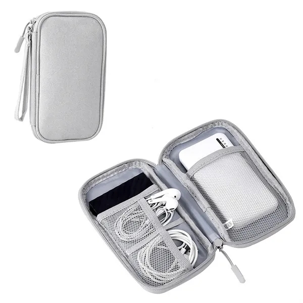 Accessories Cable Organizer Travel Carry Bag - Accessories Cable Organizer Travel Carry Bag - Image 9 of 9