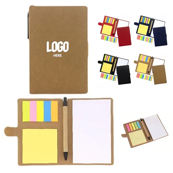 Memo Notepad With Pen In Holder - Memo Notepad With Pen In Holder - Image 0 of 6