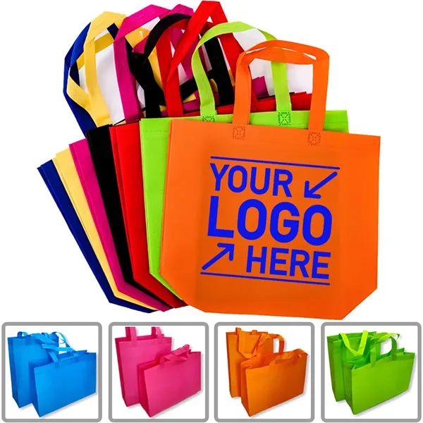 13"w x 10"h with 5" Gusset Non-Woven Value Bag - 13"w x 10"h with 5" Gusset Non-Woven Value Bag - Image 0 of 0