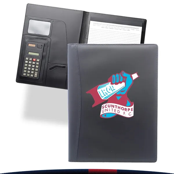 Akoc Calculator Leather Portfolios - Akoc Calculator Leather Portfolios - Image 0 of 3