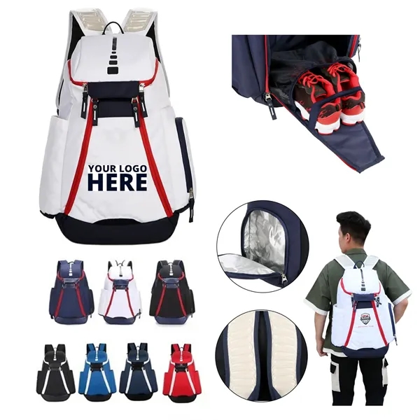 Large Oxford Basketball Bag - Large Oxford Basketball Bag - Image 0 of 10